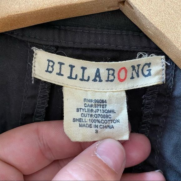 BILLABONG military style bomber jacket S VGUC - Picture 7 of 8